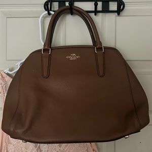 Coach Brown Leather Small Purse